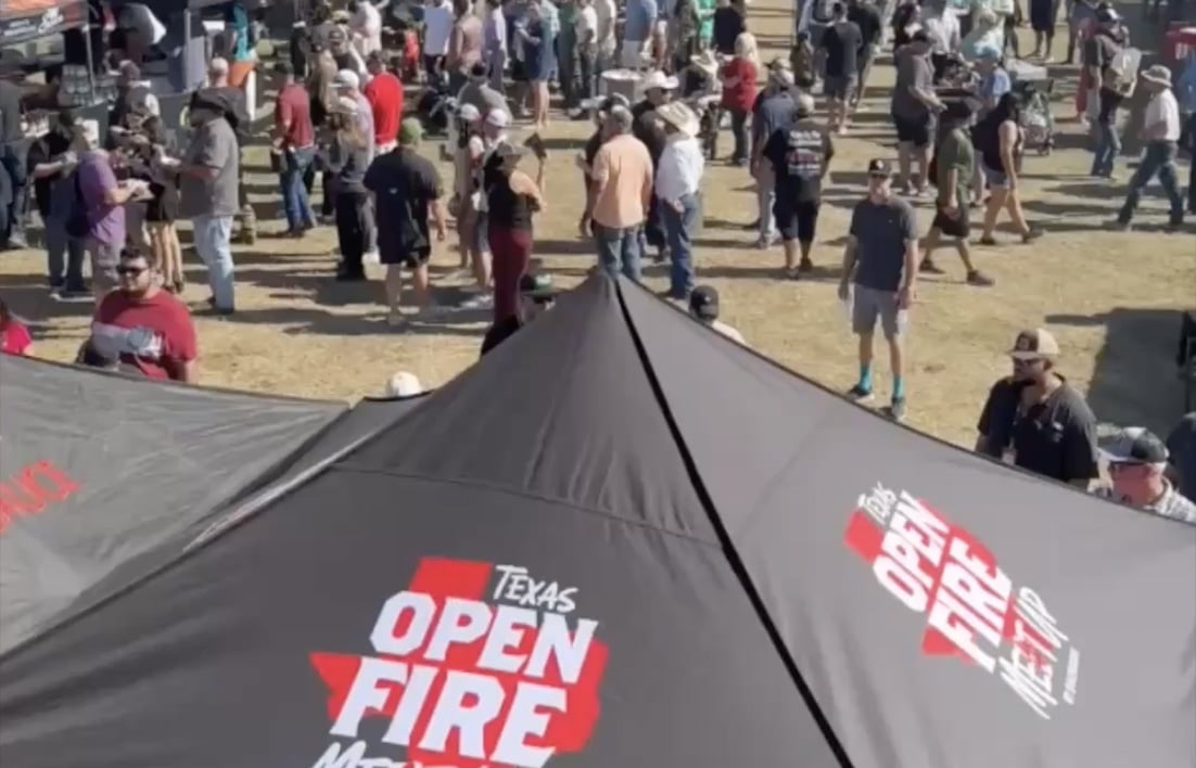 Texas Open Fire Meat Up 2025